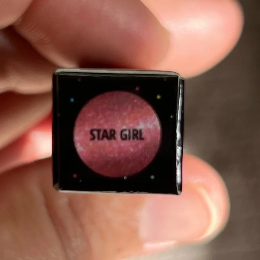 Afrogalactic glitter gel liner in shade star girl